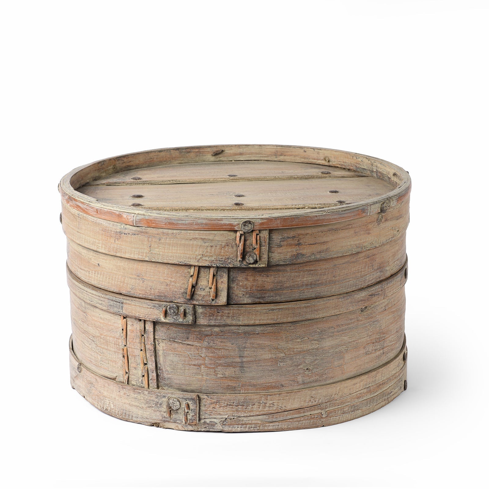Stacking Hat Box From Shanxi - 19th Century