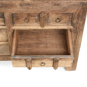 Elm Chest Of Drawers From Gansu - 19th Century