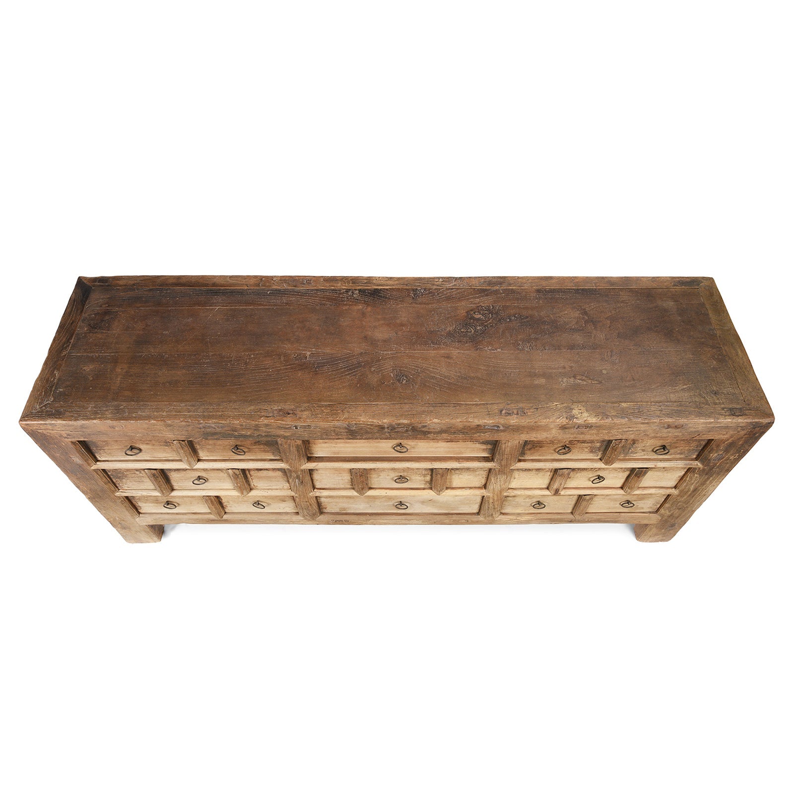 Elm Chest Of Drawers From Gansu - 19th Century