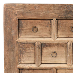 Elm Chest Of Drawers From Gansu - 19th Century