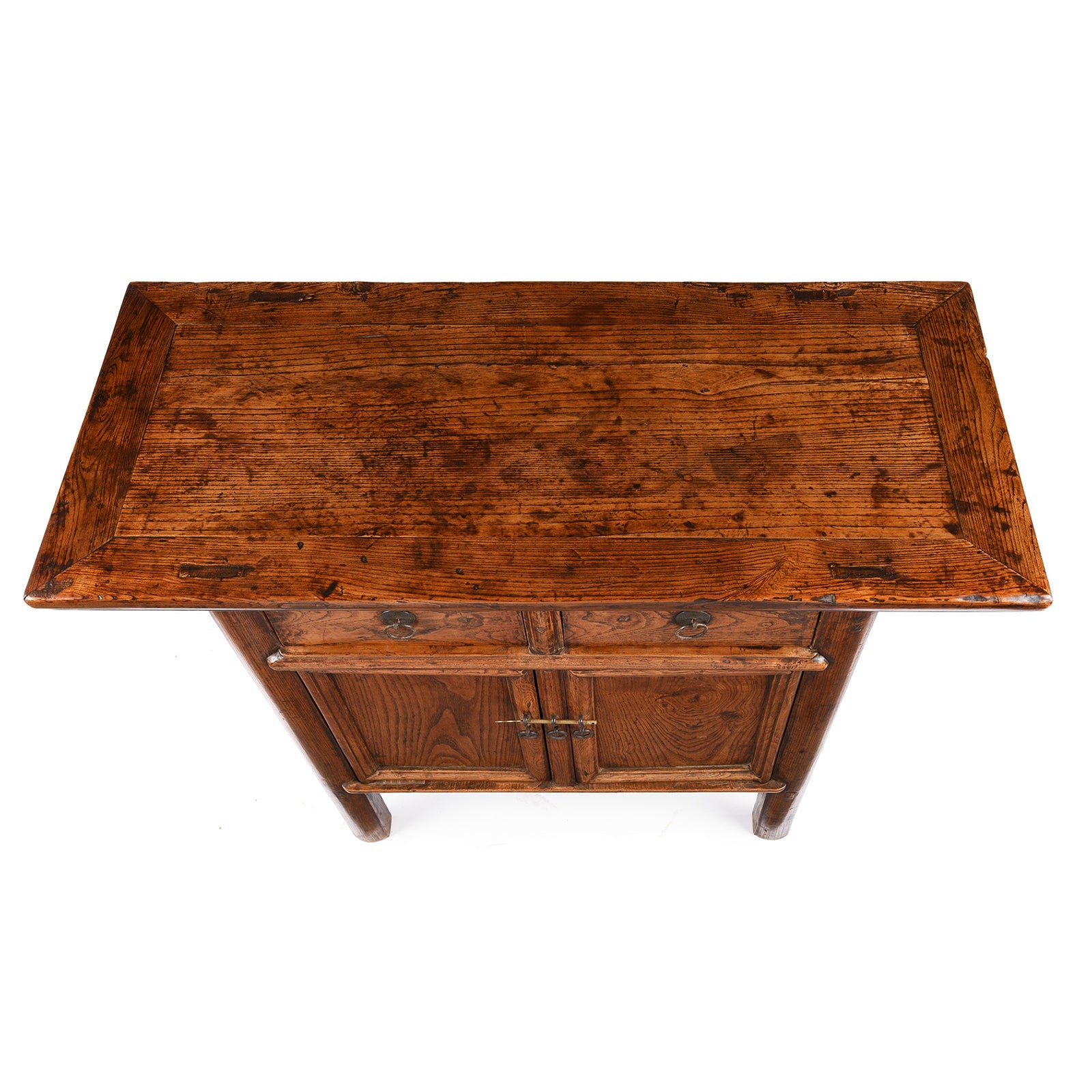 Locust Wood Cabinet From Gansu Province - 19th Century