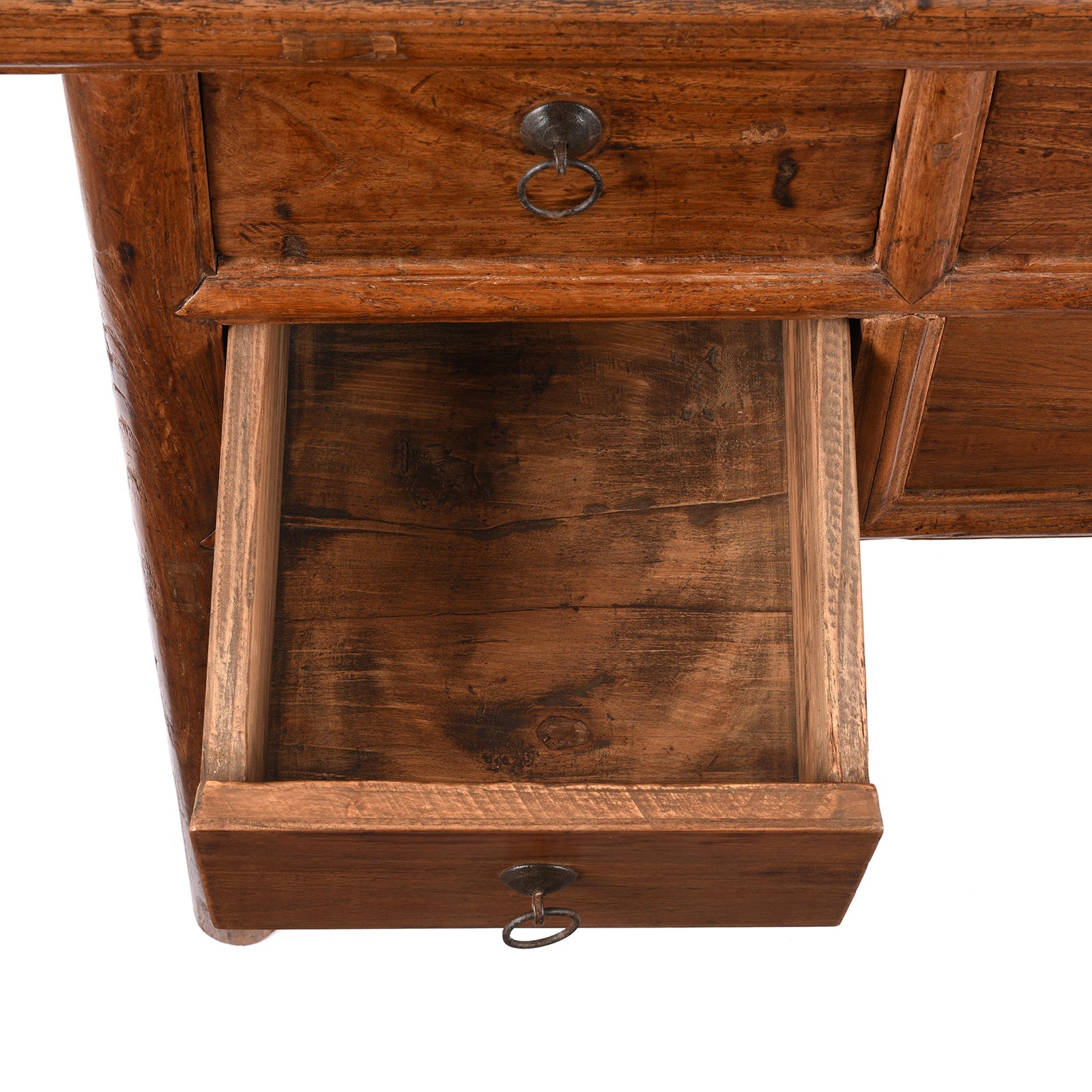 4 Drawer Console Table From Shanxi - 19th Century