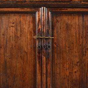 Elm Side Cabinet From Shanxi - 19th Century