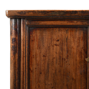 Elm Side Cabinet From Shanxi - 19th Century