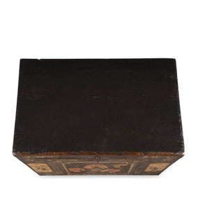 Painted Opera Chest From Shanxi - 19th Century