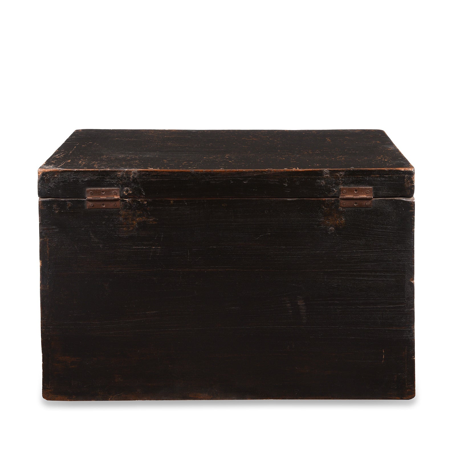 Painted Opera Chest From Shanxi Province - 19th Century