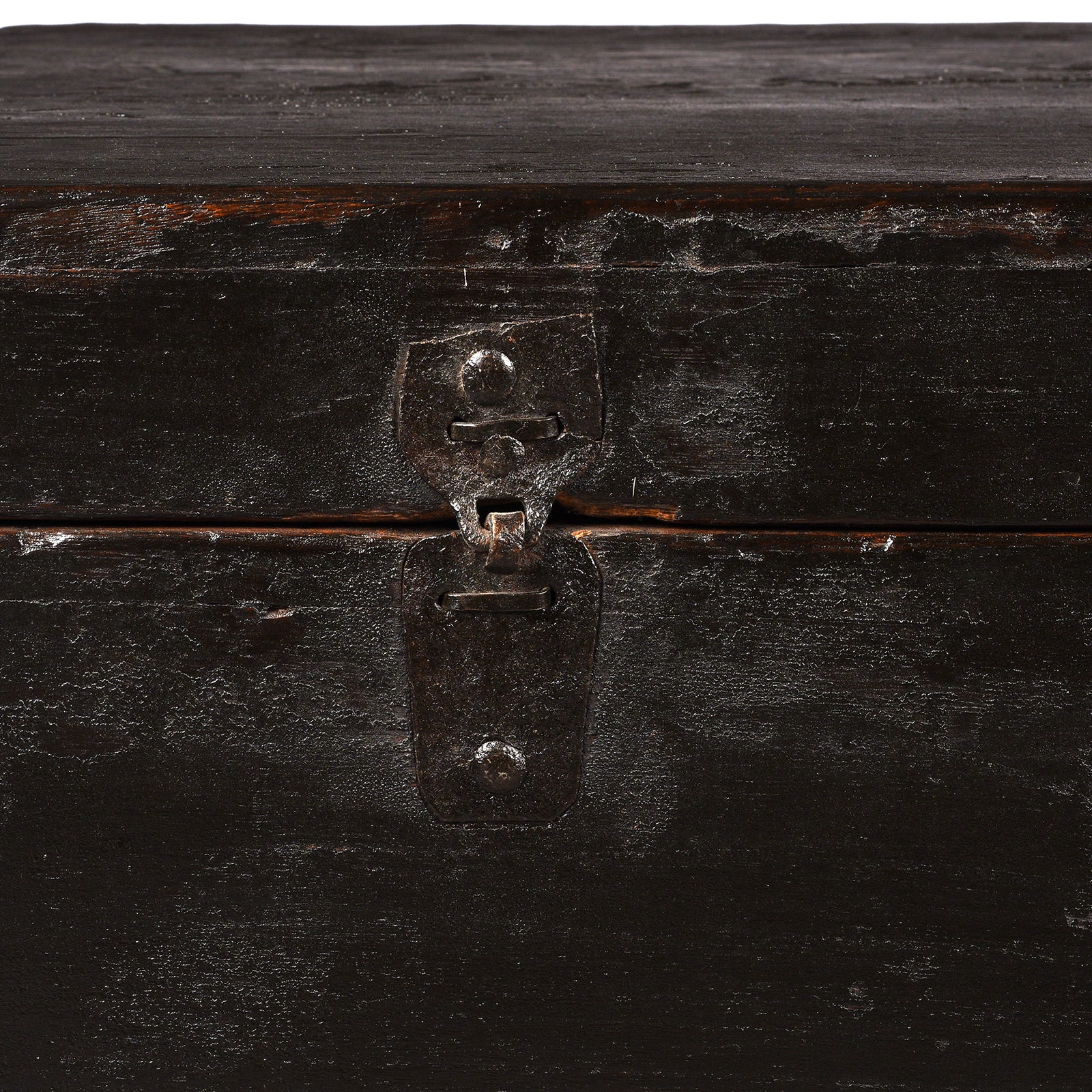 Painted Opera Chest From Shanxi Province - 19th Century