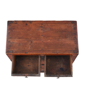 Painted Mongolian Side Cabinet - 19th Century