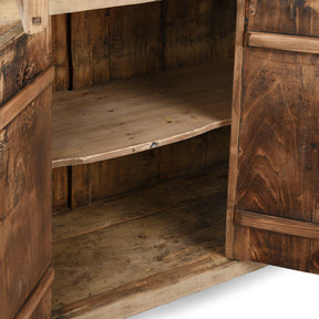 Chinese Kitchen Cabinet From Shandong - 19th Century