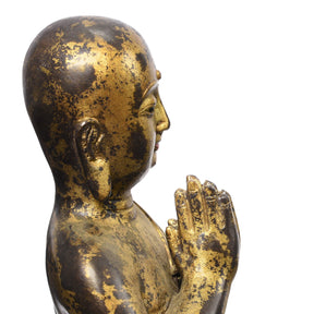 Kneeling Monk Statue