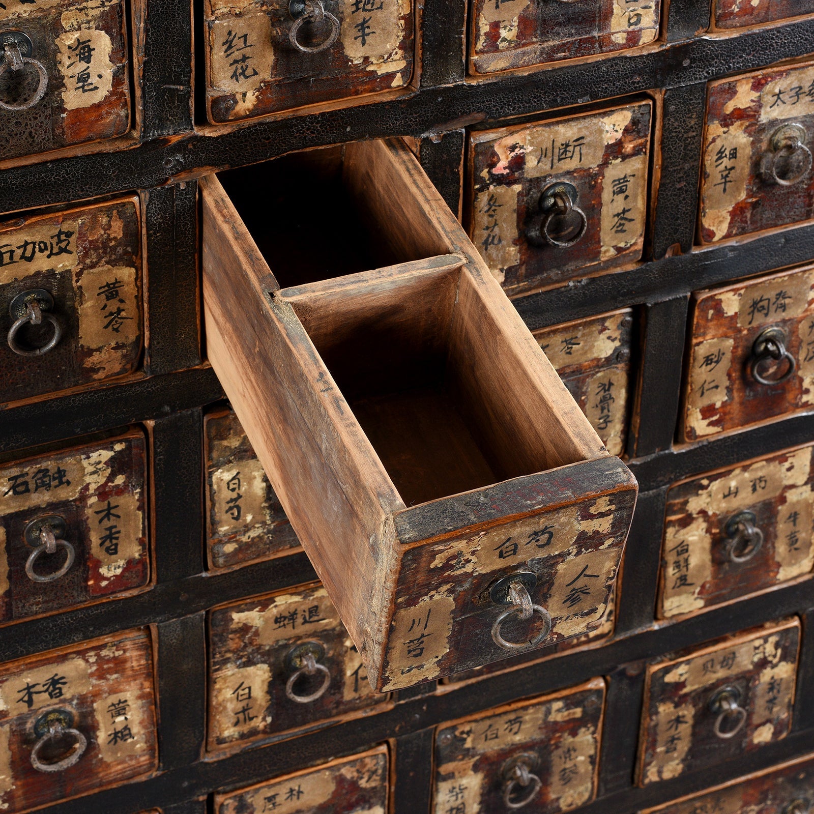 Chinese Apothecary Chest From Shanxi Province - 19th Century