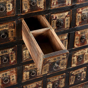 Chinese Apothecary Chest From Shanxi Province - 19th Century