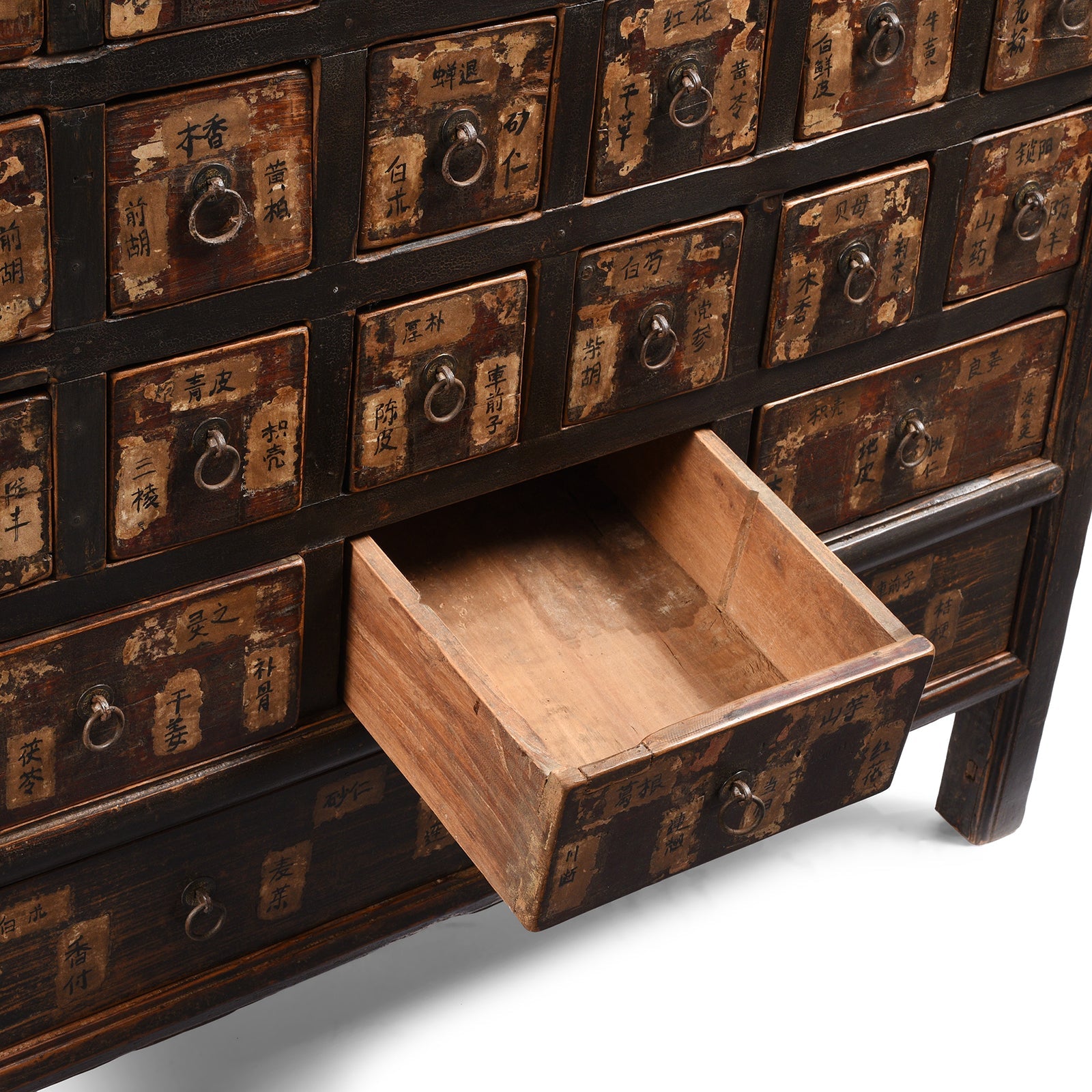 Chinese Apothecary Chest From Shanxi Province - 19th Century