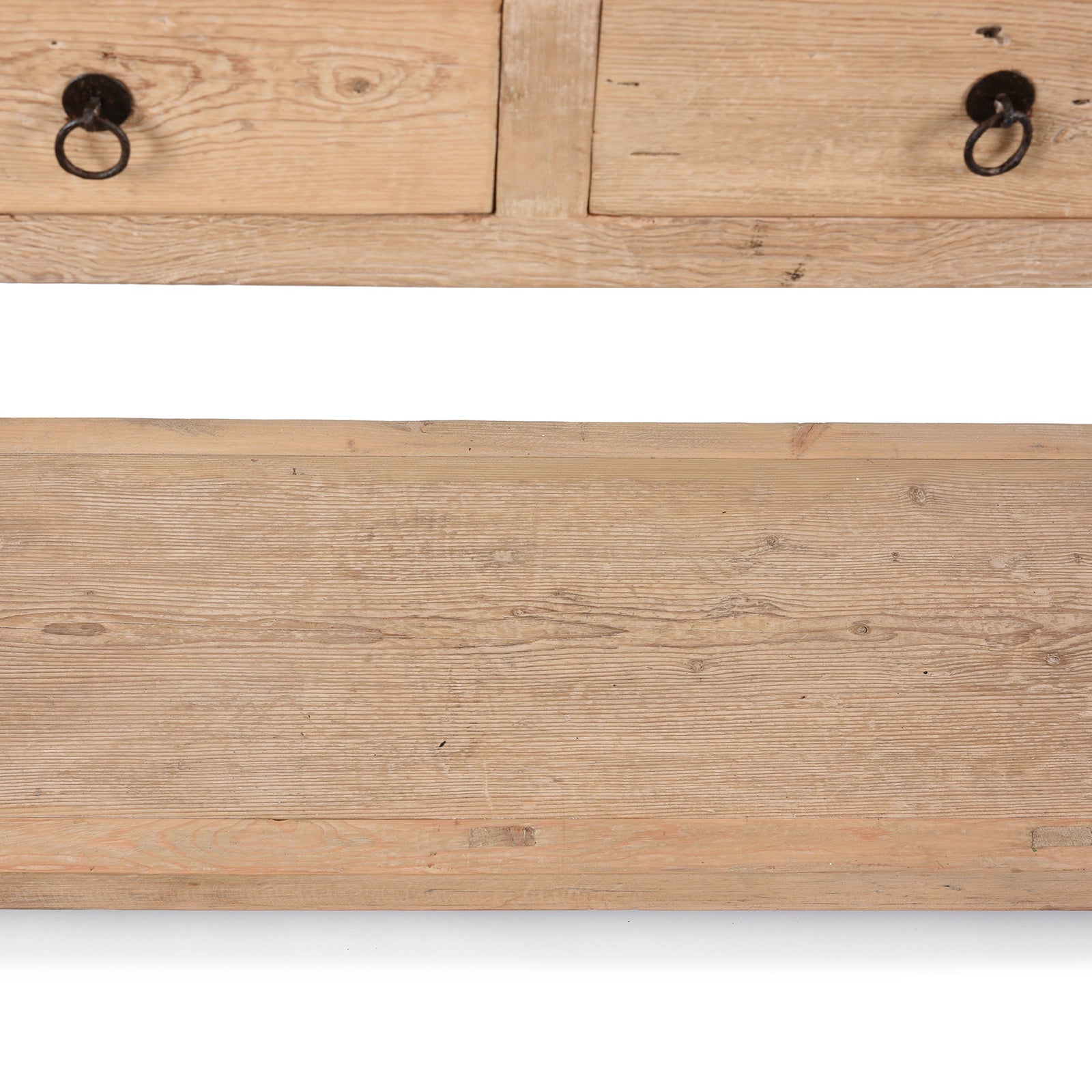 4 Drawer Console Table Made From Reclaimed Pine