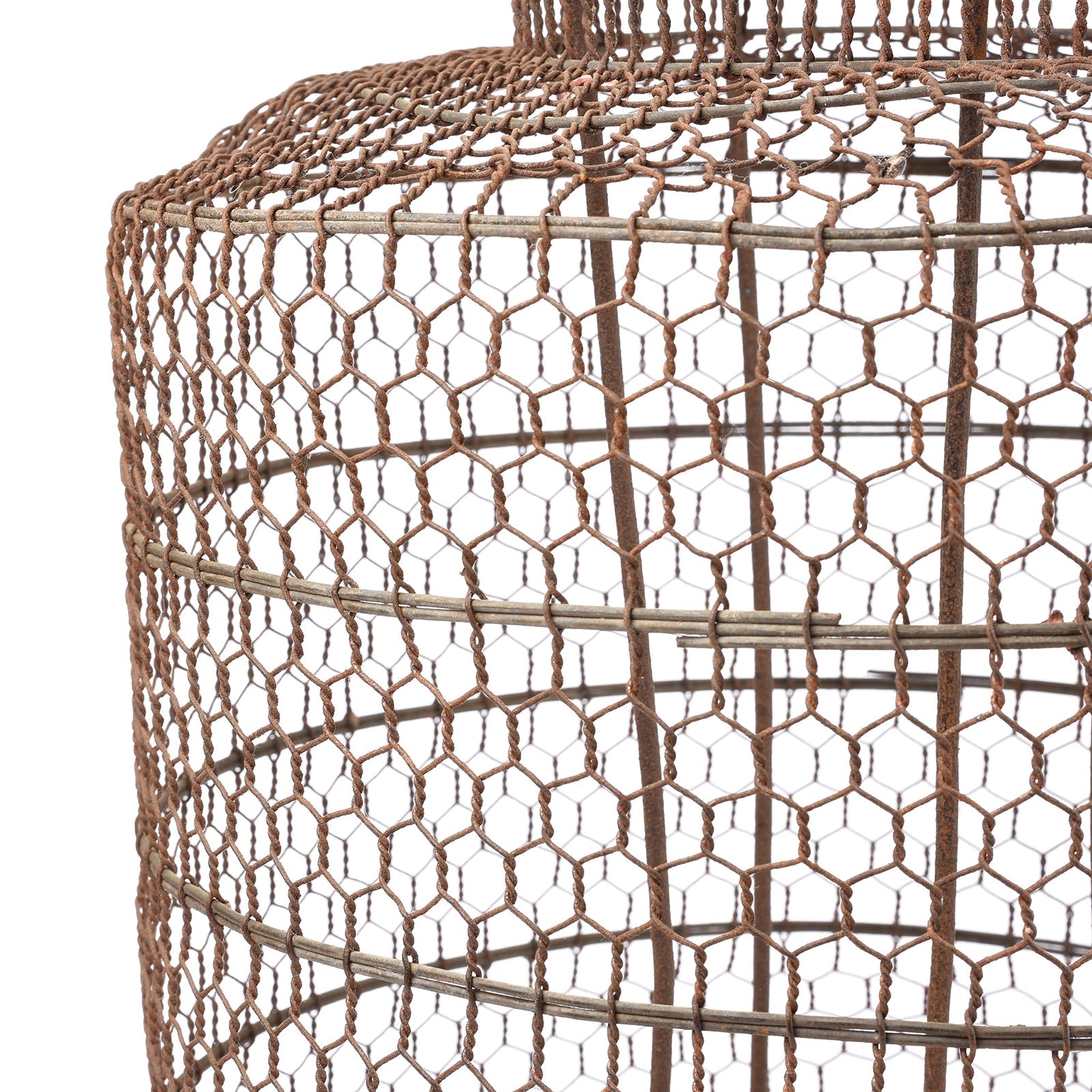 Old Chinese Wire Lantern From Shanxi - Ca 1940's