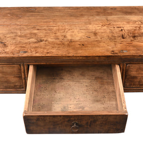 Three Drawer Console Table From Shanxi - 19th Century