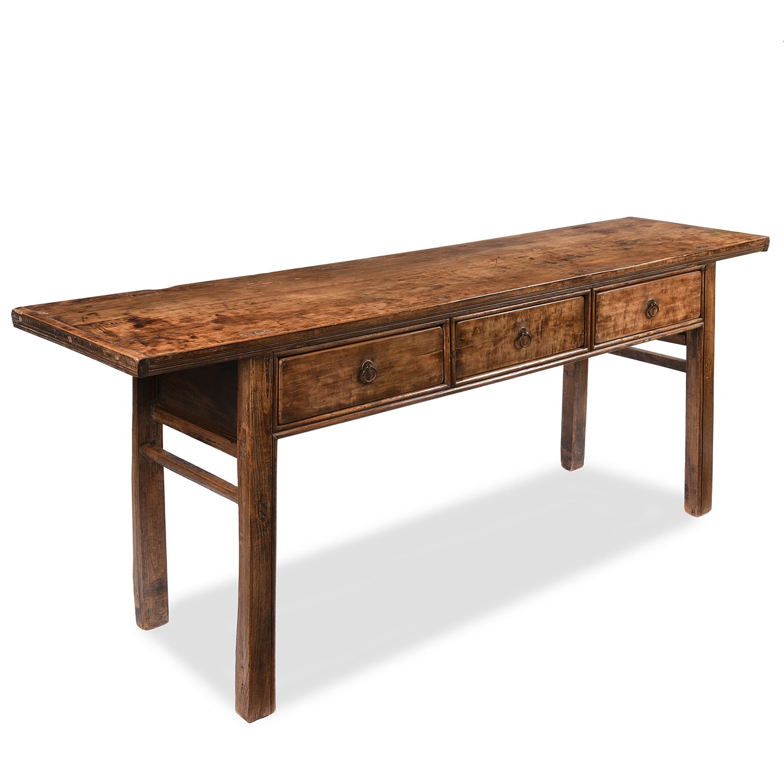 Three Drawer Console Table From Shanxi - 19th Century