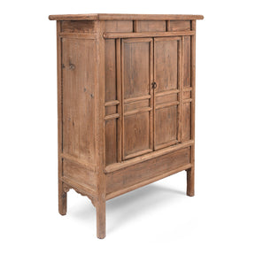 Elm Kitchen Cabinet From Tianjin - 19th Century
