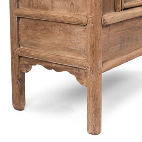 Elm Kitchen Cabinet From Tianjin - 19th Century