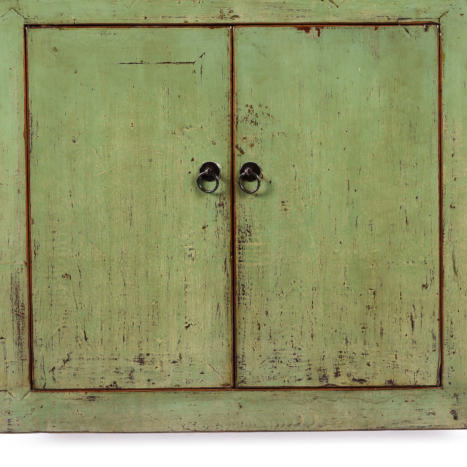 Green Lacquer 2 Door Sideboard