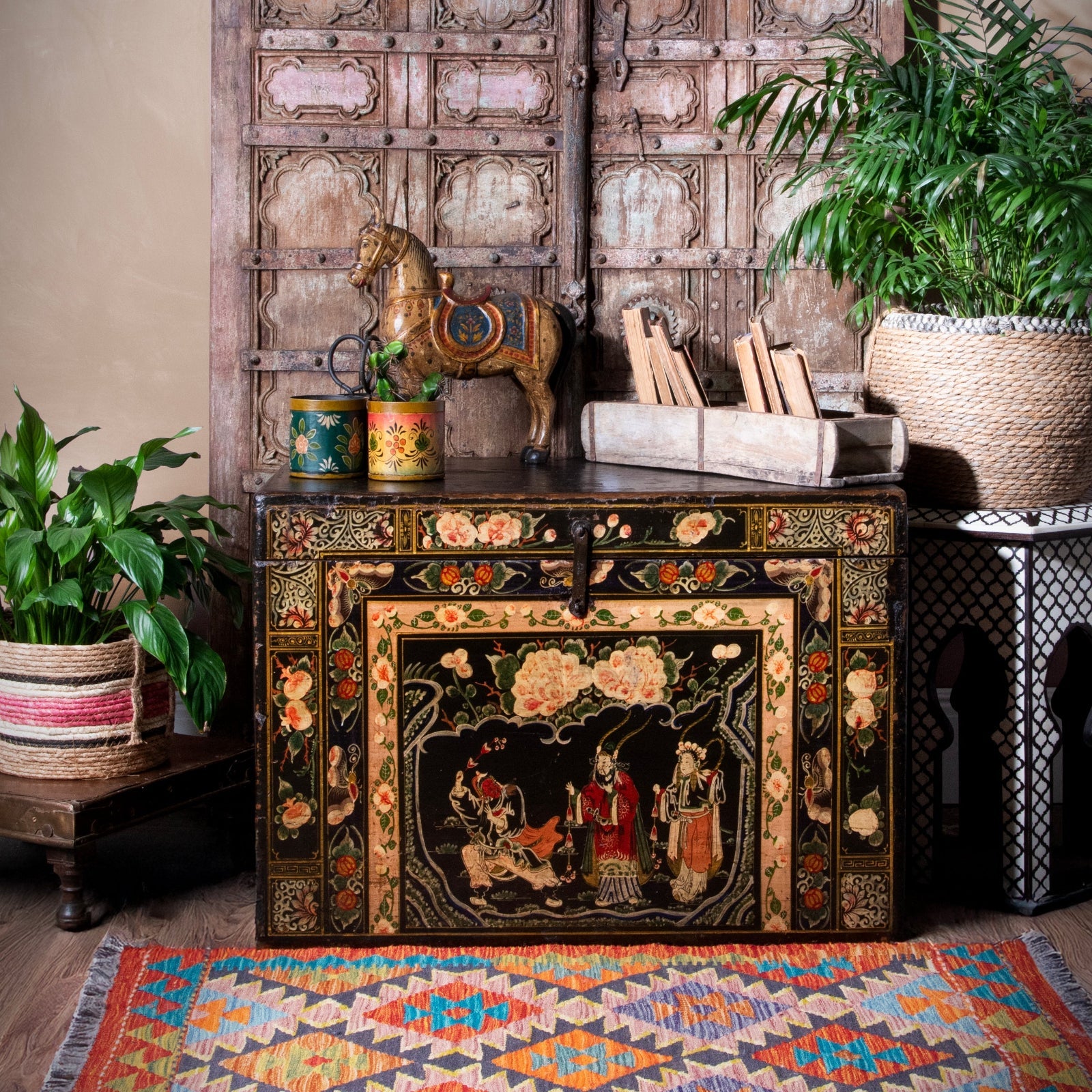 Shirvan Kelim Rug From Pakistan - 152 x 100 cm