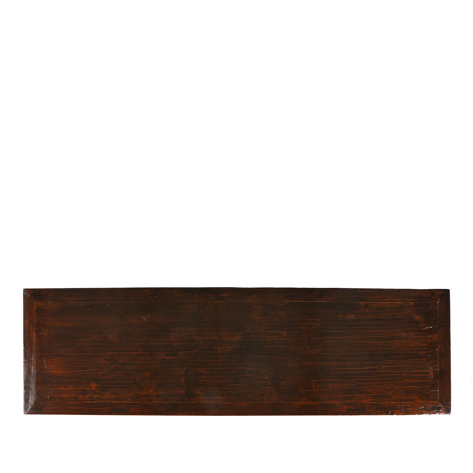 Red Lacquer Chinese Sideboard From Dongbei - Ca 1920