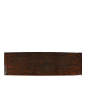 Red Lacquer Chinese Sideboard From Dongbei - Ca 1920
