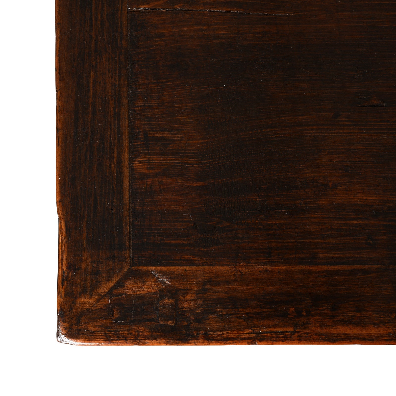 Red Lacquer Chinese Sideboard From Dongbei - Ca 1920