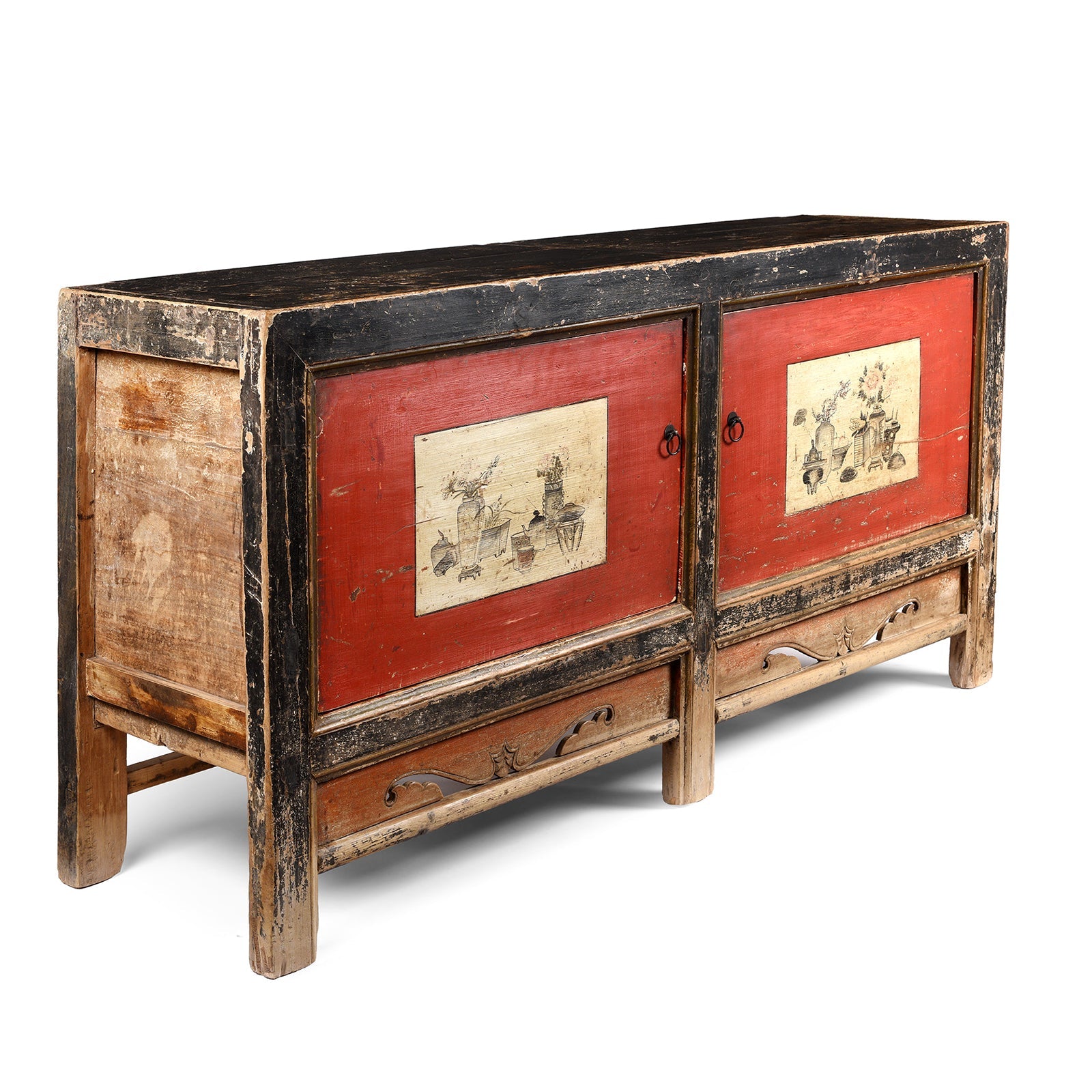Painted Gansu Sideboard - 19th Century