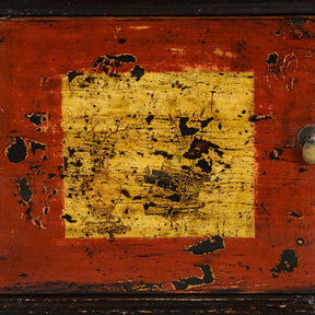 3 Door Painted Shanxi Sideboard - Ca 1920