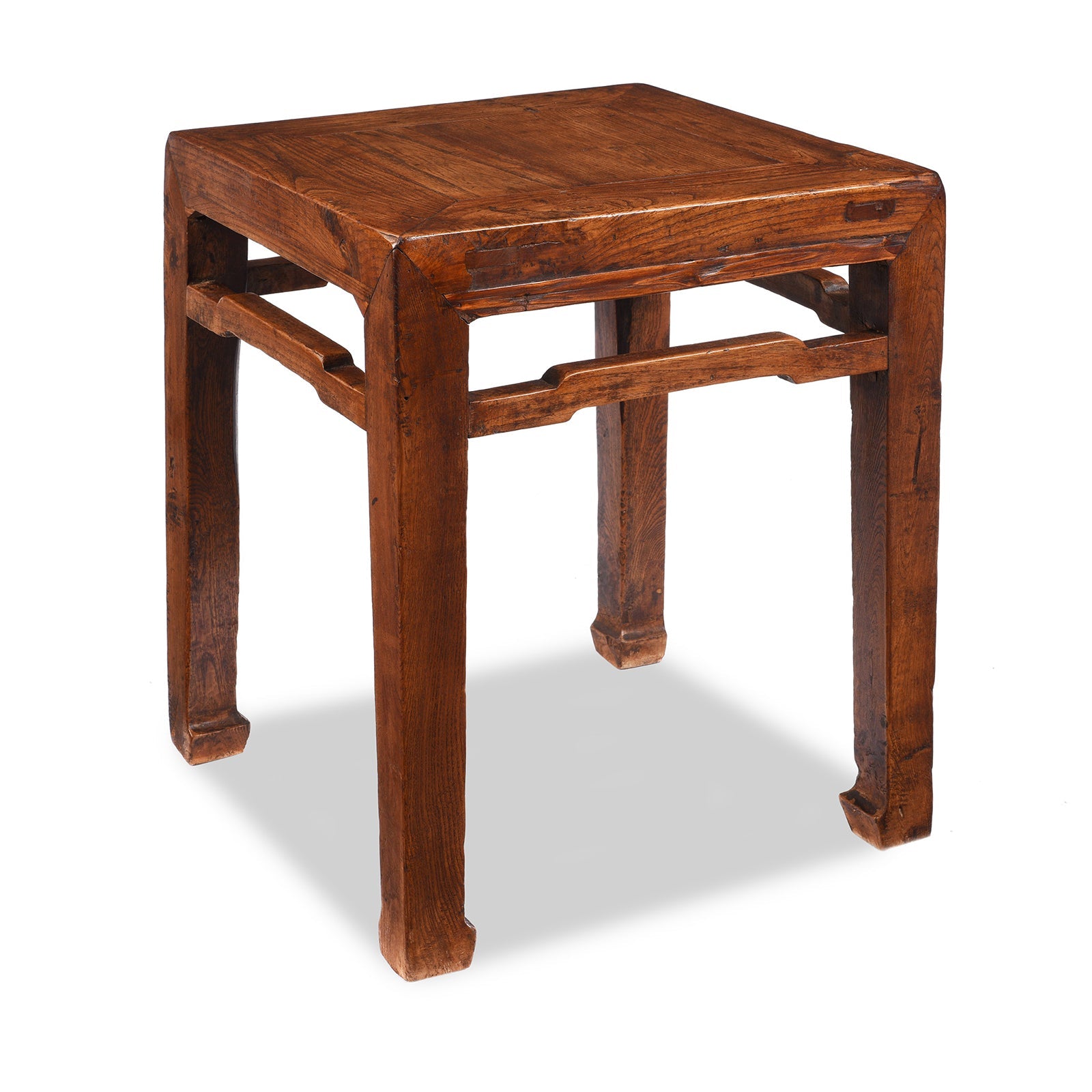 Chinese Elm Side Table - 19th Century