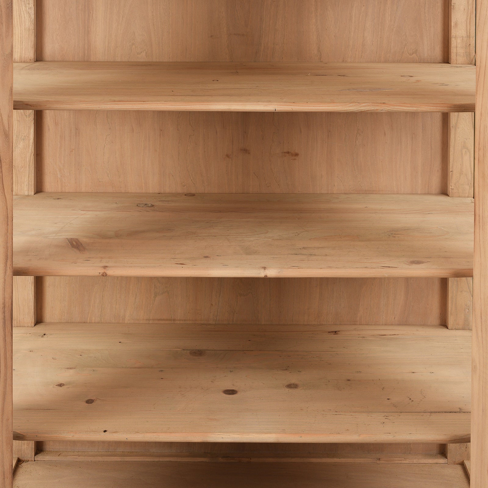 Bleached Elm Display Cabinet