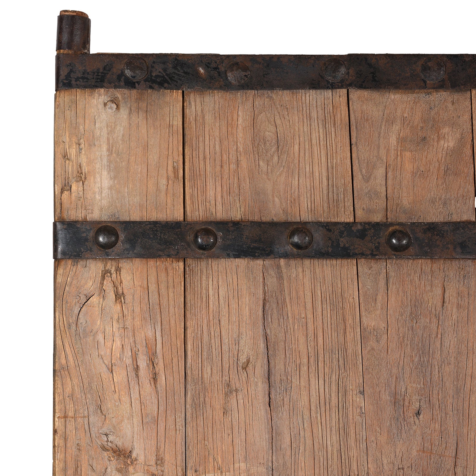 Bleached Elm Doors From Shanxi - 19th Century