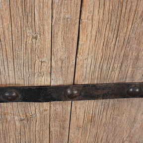 Bleached Elm Doors From Shanxi - 19th Century
