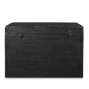 Painted Opera Chest From Shanxi - 19th Century