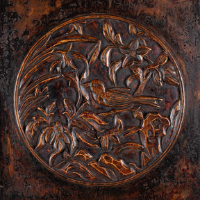 Carved Chinese Wedding Cabinet From Shanxi -19th Century