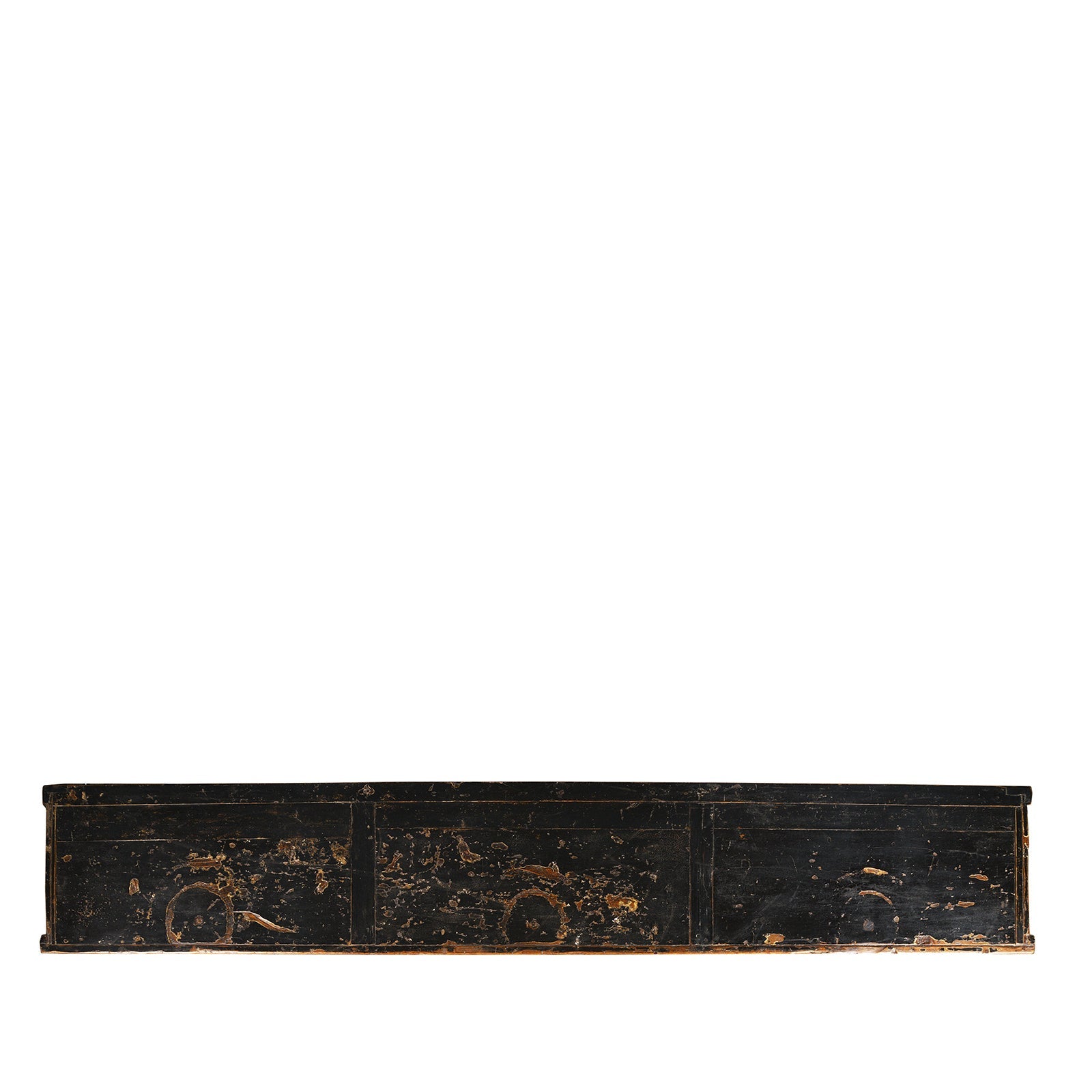 Painted Red & Black Gansu Sideboard - 19th Century