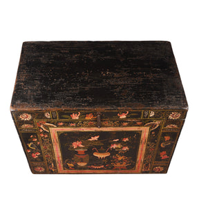 Painted Shanxi Bridal Chest - 19th Century
