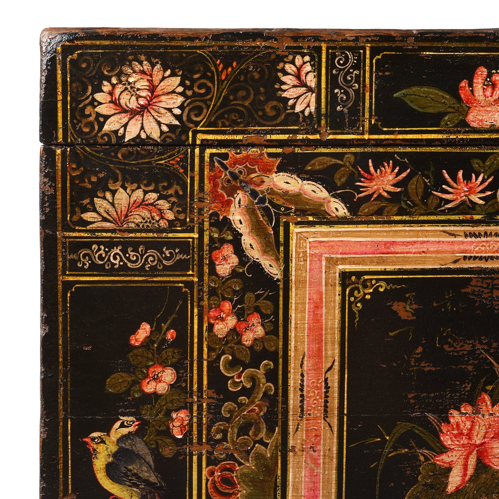 Painted Shanxi Bridal Chest - 19th Century