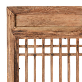 Chinese Pine Window Screen - 19th Century