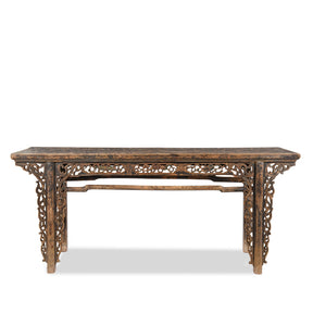 Carved Chinese Altar Table From Qinghai - 19th Century