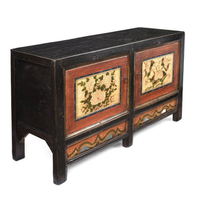 Painted Sideboard From Shanxi - 19th Century