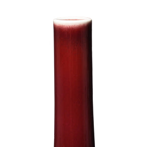 Sang De Boeuf Glaze Porcelain Slender Neck Vase