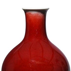 Flambe Glaze Porcelain Huluping Double Gourd Vase