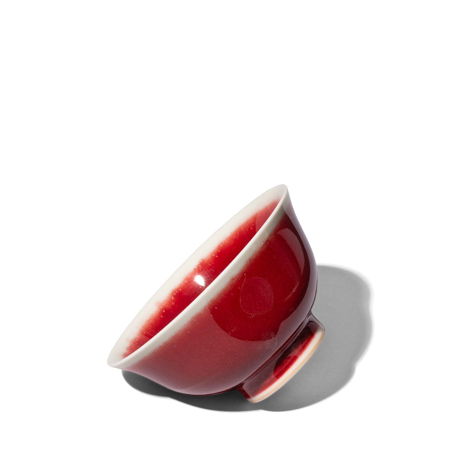 Flambe Glaze Porcelain Tea Bowl