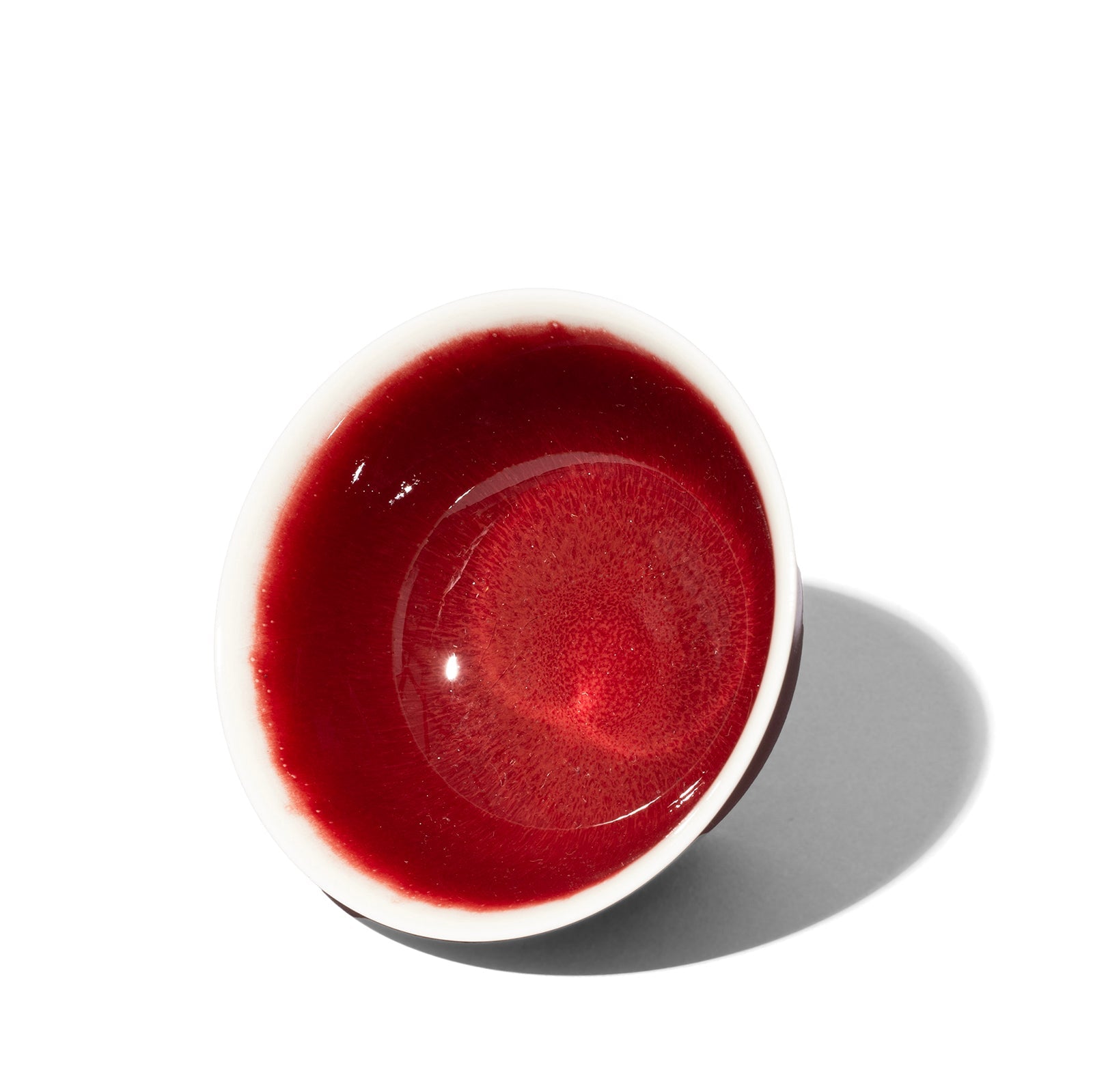 Flambe Glaze Porcelain Tea Bowl