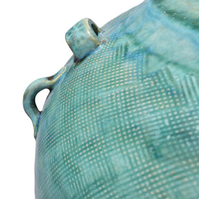 Green Copper Glazed Terracotta Jar