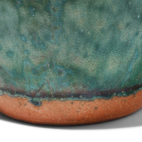 Green Copper Glazed Vase
