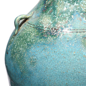 Green Copper Glazed Vase