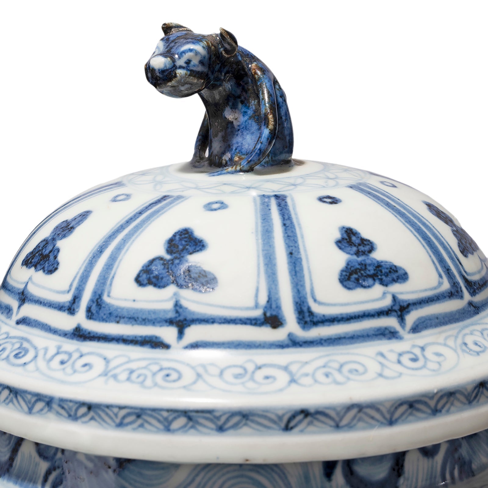 Blue & White Porcelain Baluster Jar - Story of Guiguzi